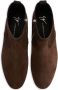 Giuseppe Zanotti chelsea suede boots Brown - Thumbnail 4