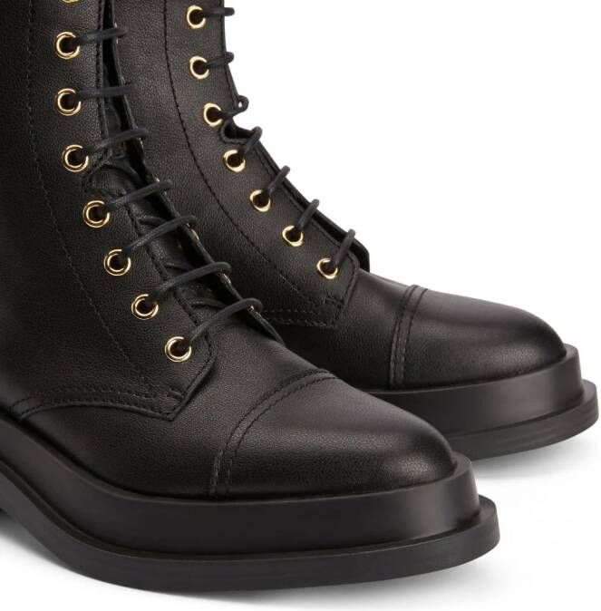 Giuseppe Zanotti Chelsey lace-up ankle boots Black