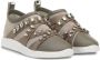 Giuseppe Zanotti Chrsitie crystal-embellished suede sneakers Grey - Thumbnail 2
