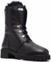 Giuseppe Zanotti chunky-sole suede leather boots Black - Thumbnail 2