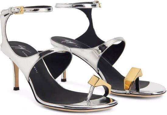 Giuseppe Zanotti Ciubecca high-heel sandals Silver