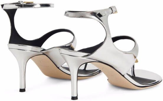 Giuseppe Zanotti Ciubecca high-heel sandals Silver