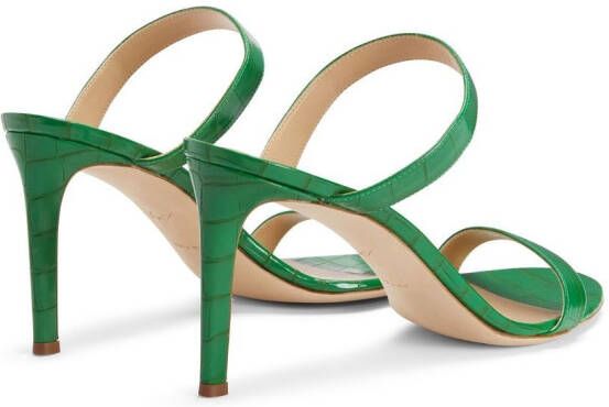 Giuseppe Zanotti Claista stiletto sandals Green