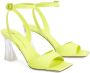 Giuseppe Zanotti clear-heel sandals Yellow - Thumbnail 2