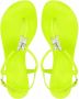 Giuseppe Zanotti Clementyne crystal-charm sandals Yellow - Thumbnail 4