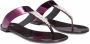 Giuseppe Zanotti Cleta crystal-embellished sandals Purple - Thumbnail 2