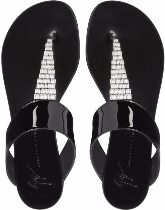 Giuseppe Zanotti Cleta flat sandals Black