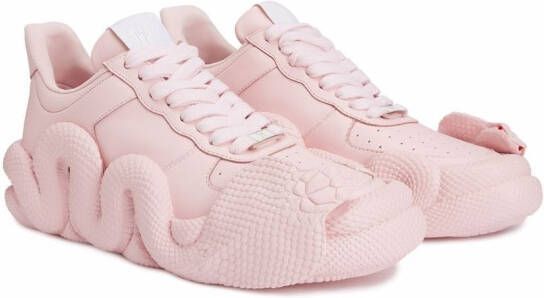 Giuseppe Zanotti Cobras sneakers Pink