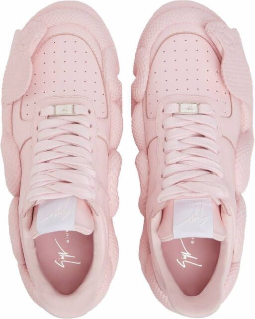 Giuseppe Zanotti Cobras sneakers Pink