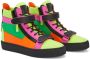 Giuseppe Zanotti Coby colour-block high-top sneakers Multicolour - Thumbnail 2