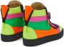 Giuseppe Zanotti Coby colour-block high-top sneakers Multicolour - Thumbnail 3