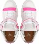 Giuseppe Zanotti Coby high-top leather sneakers White - Thumbnail 4