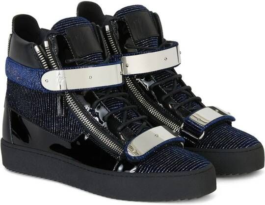 Giuseppe Zanotti Coby high-top sneakers Blue