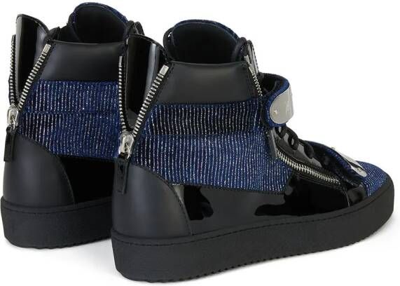 Giuseppe Zanotti Coby high-top sneakers Blue