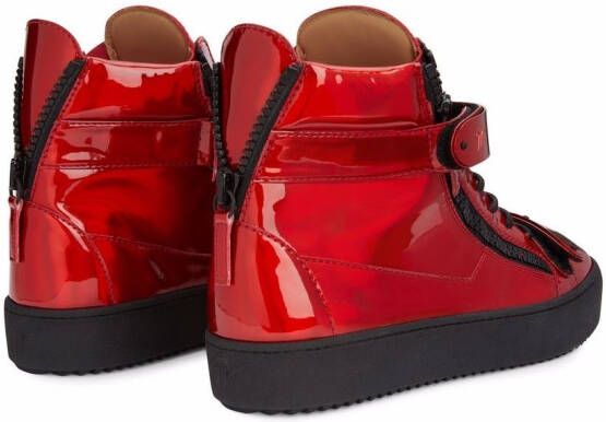 Giuseppe Zanotti Coby high-top sneakers Red