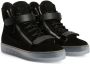 Giuseppe Zanotti Coby high-top suede trainer Black - Thumbnail 2