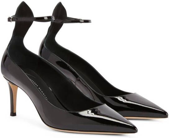 Giuseppe Zanotti Cohralise pointed-toe pumps Black