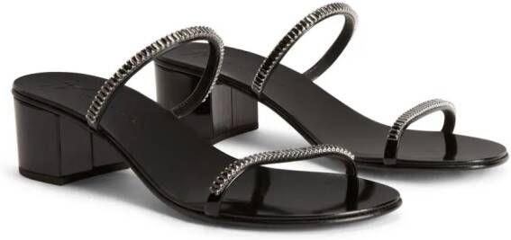 Giuseppe Zanotti Colorful 40mm sandals Black