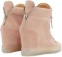 Giuseppe Zanotti concealed-wedge sneakers Pink - Thumbnail 3