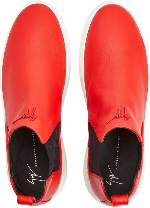 Giuseppe Zanotti Conley High red boots