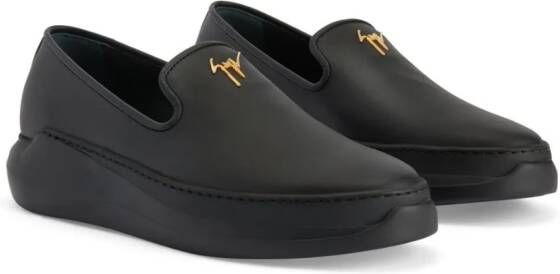 Giuseppe Zanotti Conley leather loafers Black