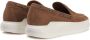 Giuseppe Zanotti Conley String leather boat shoes Brown - Thumbnail 3