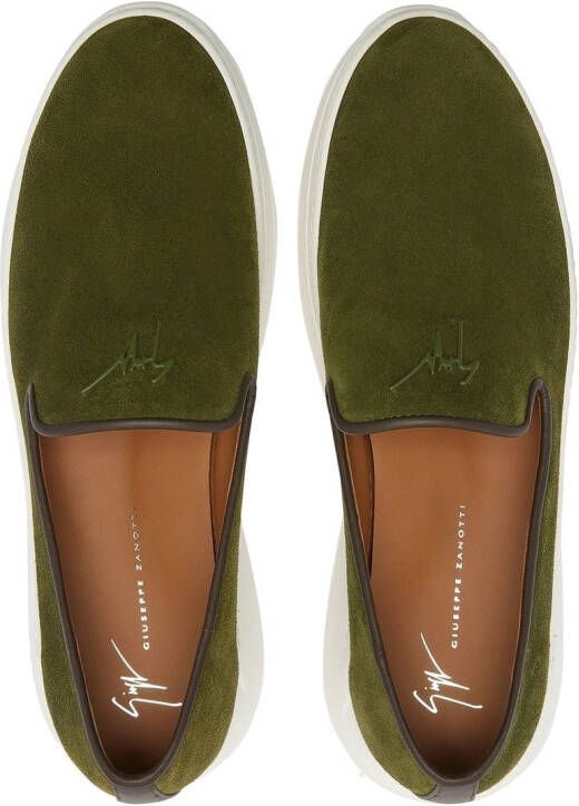Giuseppe Zanotti Conley Zip slip-on sneakers Green