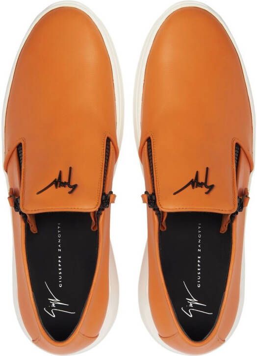 Giuseppe Zanotti Conley Zip sneakers Orange