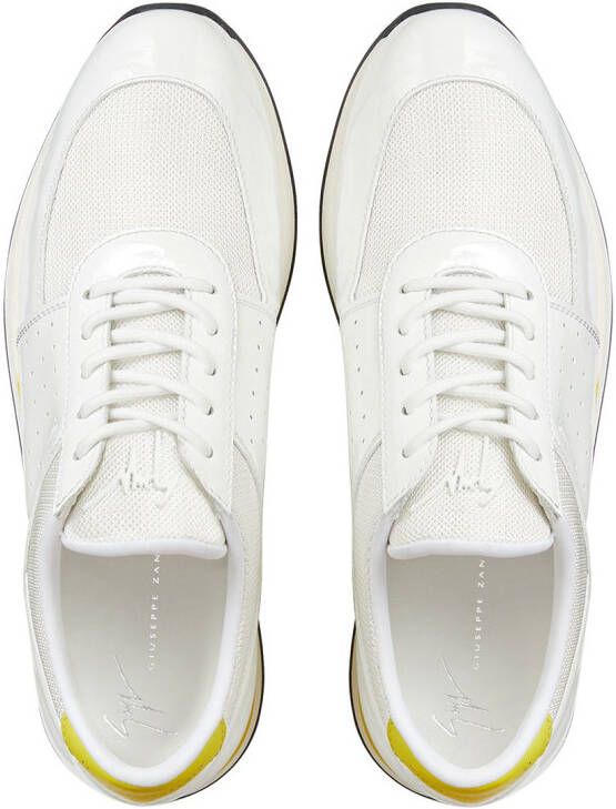 Giuseppe Zanotti contrasting details sneakers White