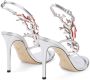 Giuseppe Zanotti Coralli leather stiletto sandals Silver - Thumbnail 3