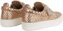 Giuseppe Zanotti crocodile effect sneakers Purple - Thumbnail 3