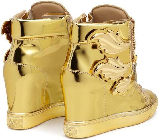 Giuseppe Zanotti Cruel high-top sneakers Gold