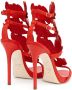 Giuseppe Zanotti Cruel panel-detail heeled sandals Red - Thumbnail 3