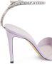 Giuseppe Zanotti crystal-embellished high-heeled sandals Purple - Thumbnail 4