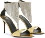 Giuseppe Zanotti crystal-embellished metallic sandals Gold - Thumbnail 2
