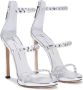 Giuseppe Zanotti crystal-embellished stiletto sandals Silver - Thumbnail 2