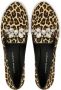 Giuseppe Zanotti Dalila leopard-print loafers Neutrals - Thumbnail 4