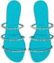 Giuseppe Zanotti Dark Colorful rhinestone-embellished sandals Blue - Thumbnail 4