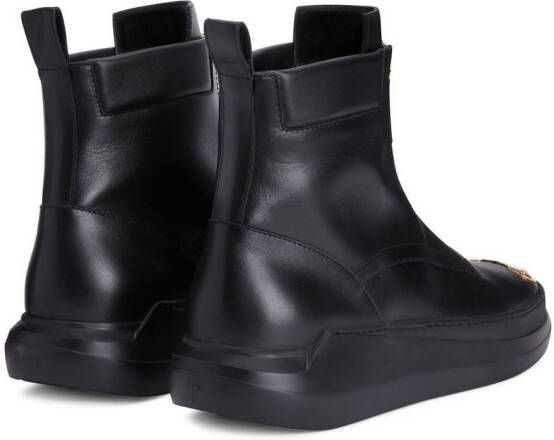 Giuseppe Zanotti Denoel zip ankle boots Black