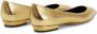 Giuseppe Zanotti Dhalia leather ballerina shoes Gold - Thumbnail 3