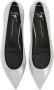 Giuseppe Zanotti Dhalia leather ballerina shoes Silver - Thumbnail 4