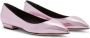 Giuseppe Zanotti Dhalia snakeskin-effect ballerina shoes Pink - Thumbnail 2