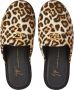 Giuseppe Zanotti Domitille leopard-print slippers Brown - Thumbnail 4