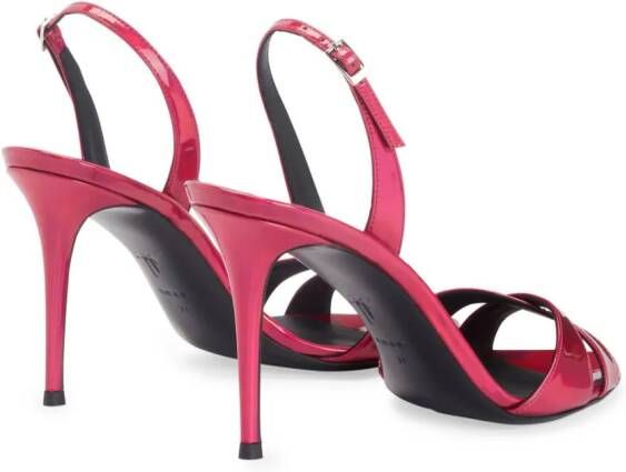 Giuseppe Zanotti Dorotee 90mm leather sandals Pink