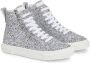 Giuseppe Zanotti Ecoblabber glitter high-top sneakers Silver - Thumbnail 2