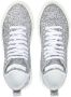 Giuseppe Zanotti Ecoblabber glitter high-top sneakers Silver - Thumbnail 4