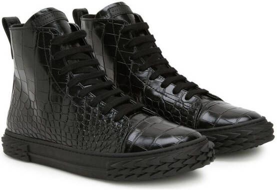 Giuseppe Zanotti Ecoblabber high-top sneakers Black