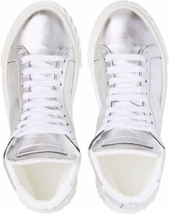 Giuseppe Zanotti Ecoblabber lace-up sneakers Grey