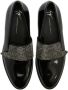 Giuseppe Zanotti Eflamm crystal-embellished patent loafers Black - Thumbnail 4