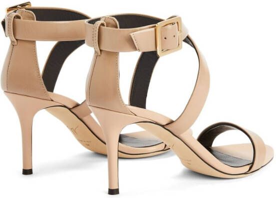 Giuseppe Zanotti Ellie 80mm leather sandals Pink